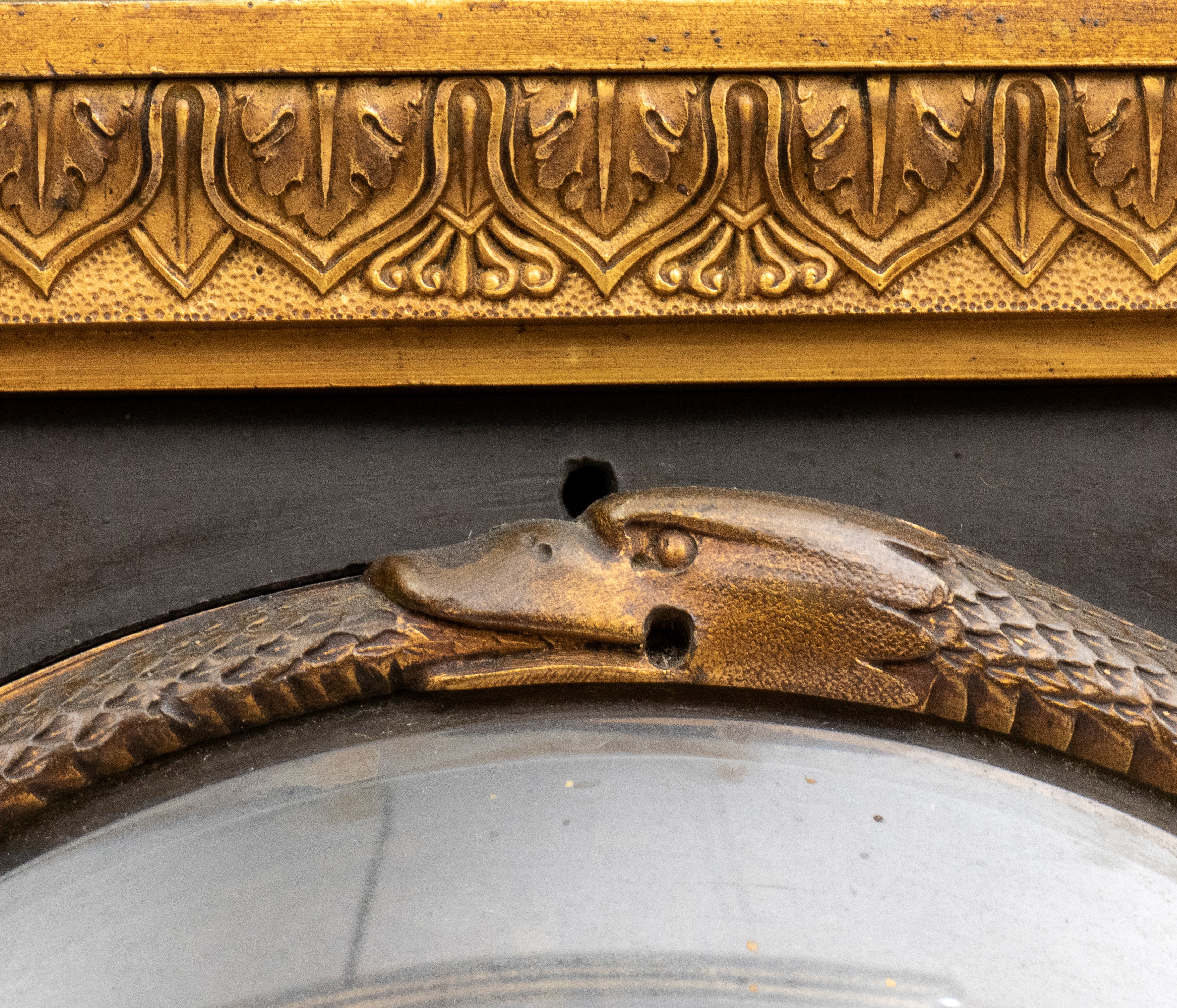 Orologio da camino, epoca Impero