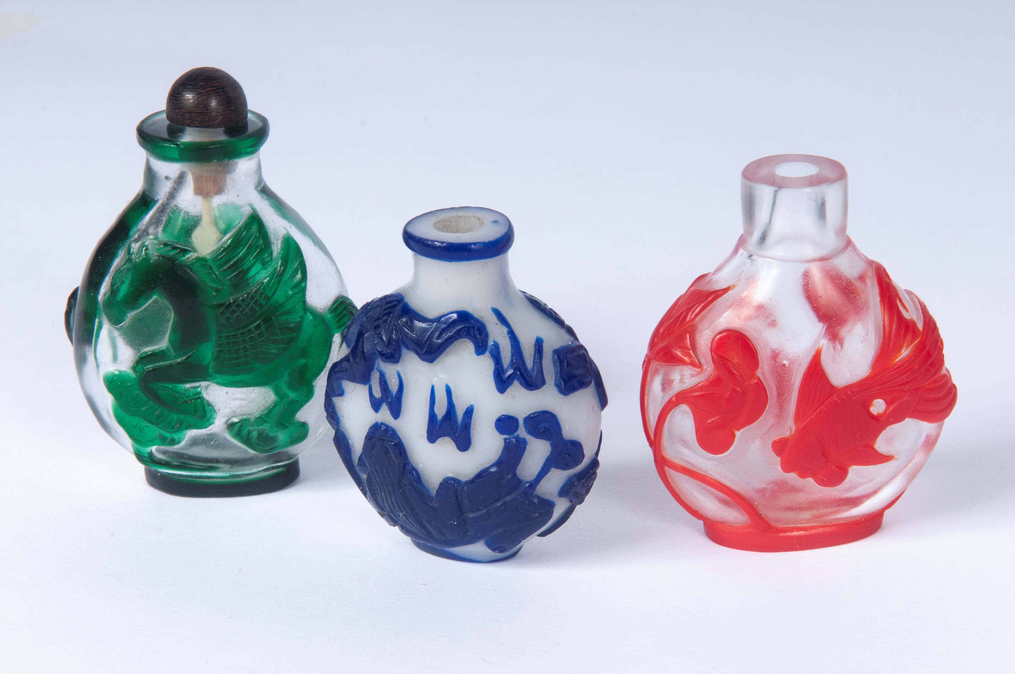 Lotto di 20 snuff bottles, XX secolo