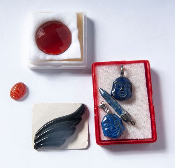 Lot of 12 semiprecious stones