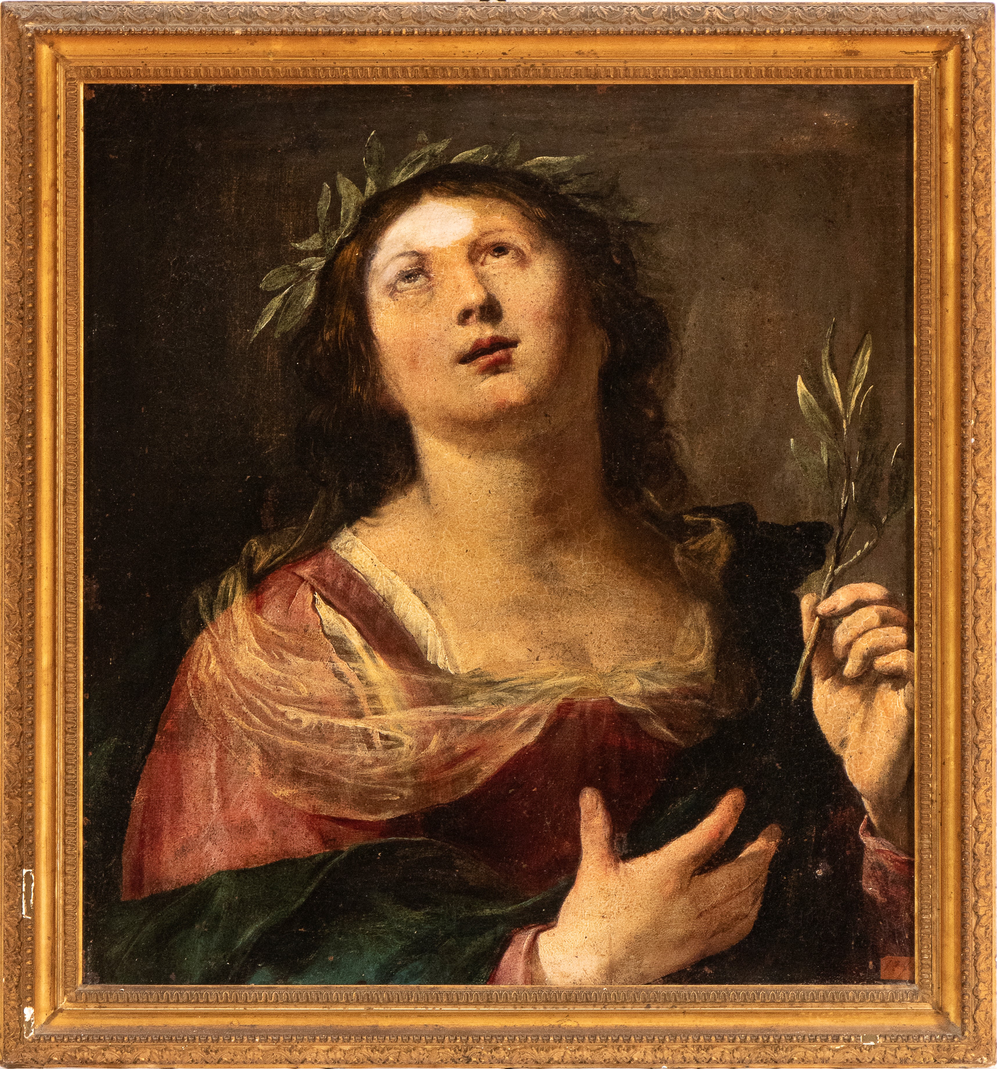 Artista Attivo a Roma, XVII Secolo - Autore Non Identificato, Calliope o Allegoria della Poesia, ...