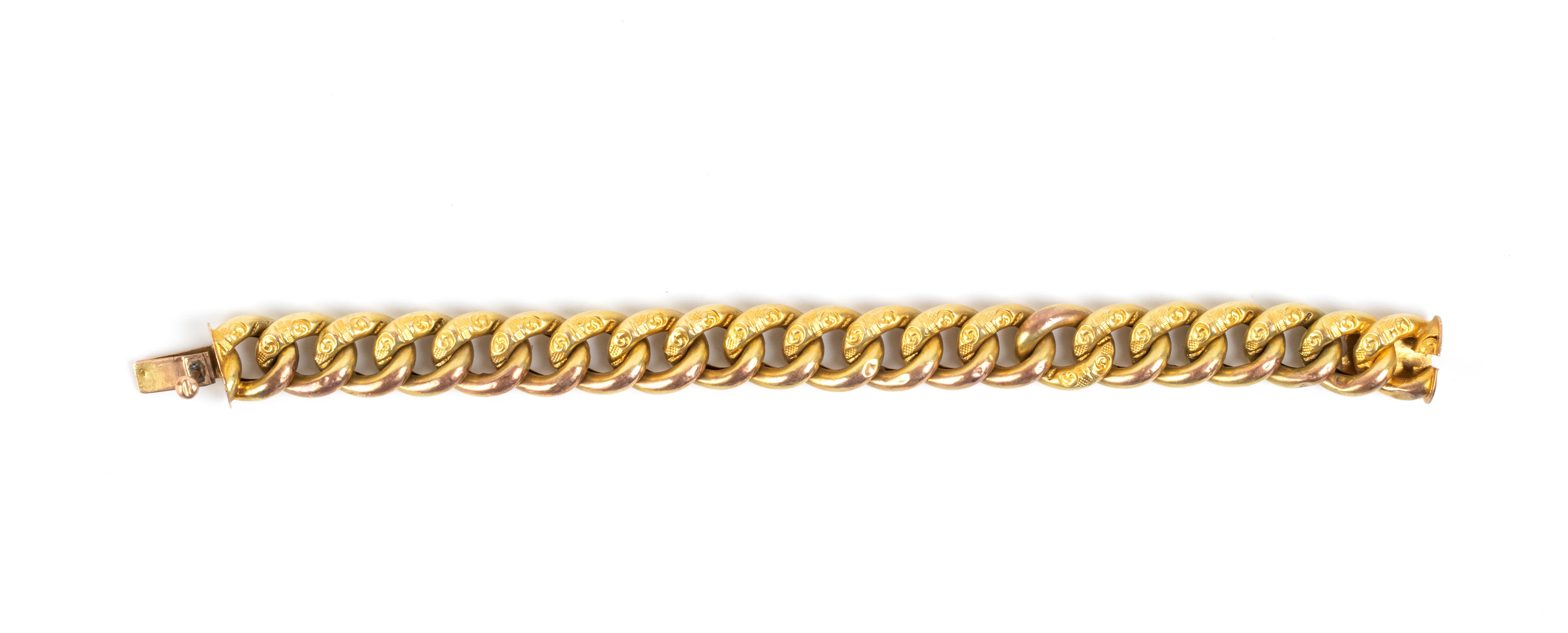 Bracciale in oro giallo, fine  XIX secolo