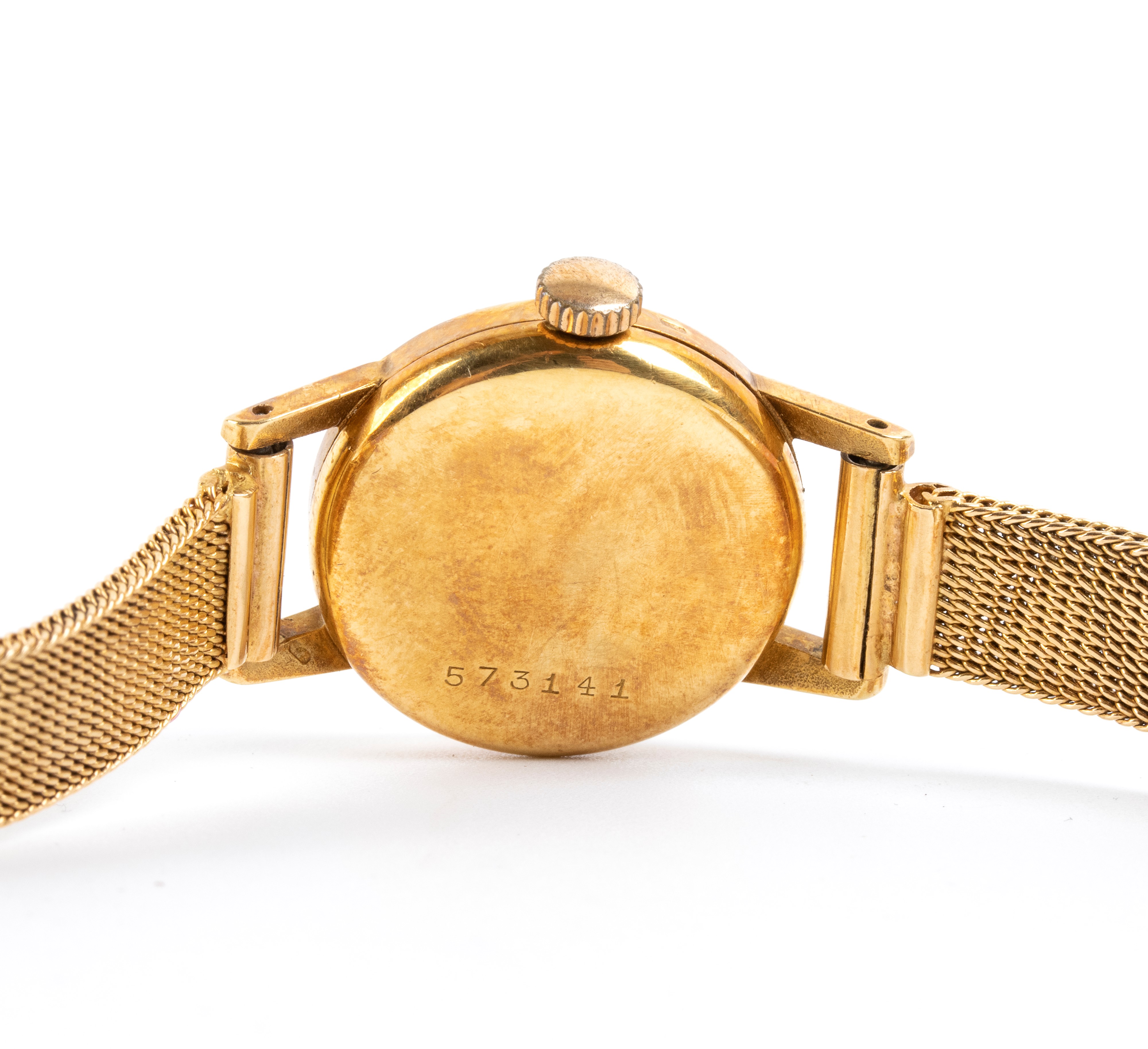Zenith - Orologio Lady con cassa in oro, quadrante crema e bracciale a maglia