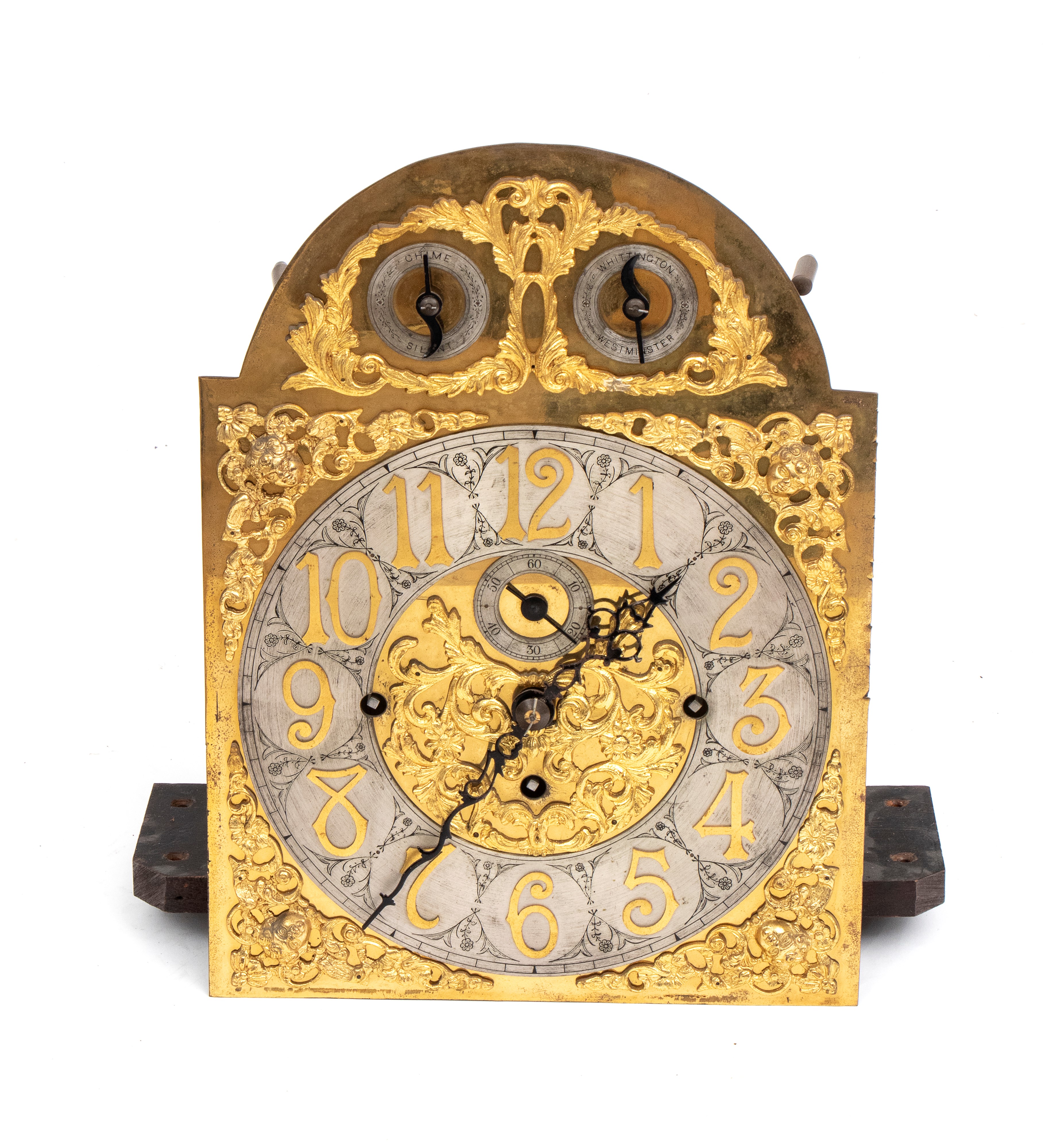 Orologio a torre Georgiano in legno di mogano, XIX secolo