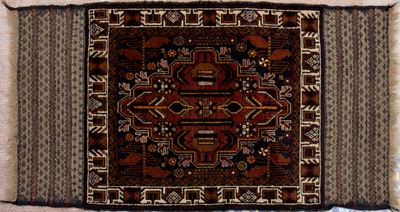 Tappeto persiano, XX secolo, dim. 180 x 80 cm