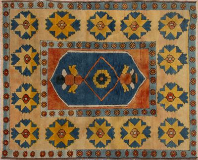 Tappeto kilim, XX secolo, geometrico e floreale