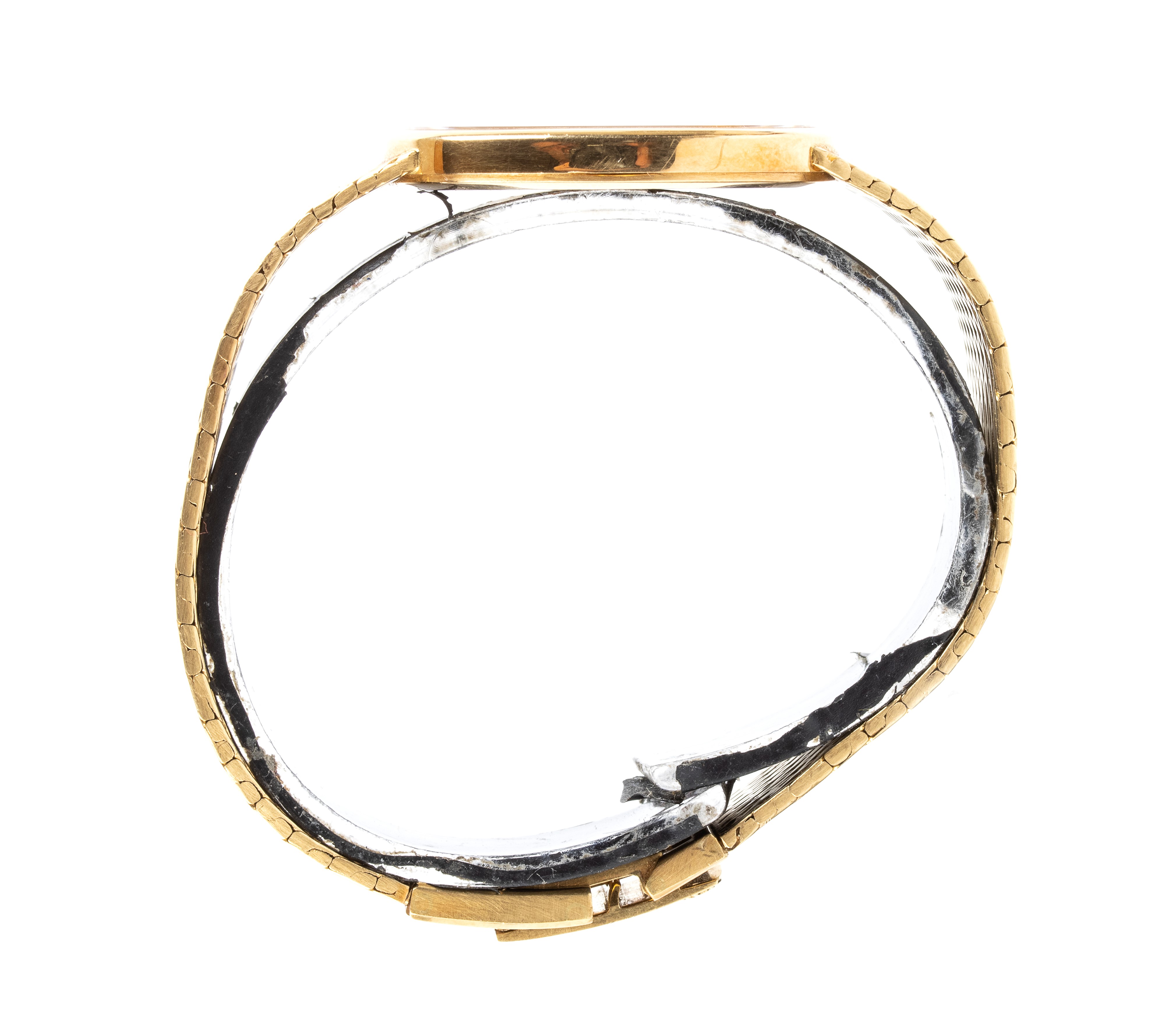 Patek Philippe - Ellipse: orologio da polso in oro con quadrante blu