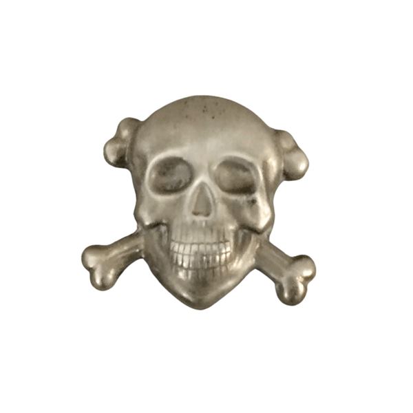 RSI, Black Brigades Skull in white metal