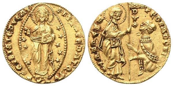 VENEZIA. Repubblica. Pietro Gradenigo (1289-1311). Ducato; Au (3,57 g; 19 mm)