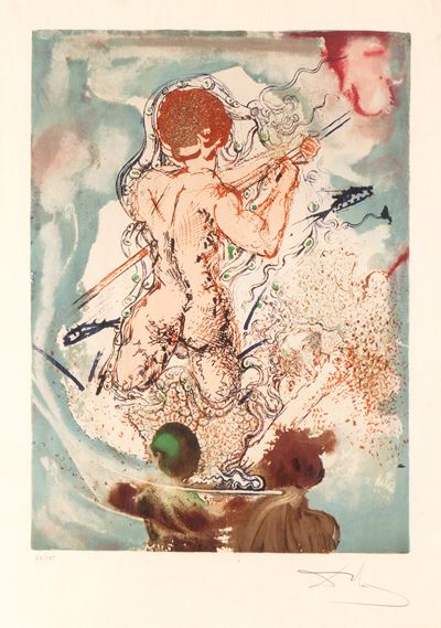 Sinbad le marin - Litografia su carta