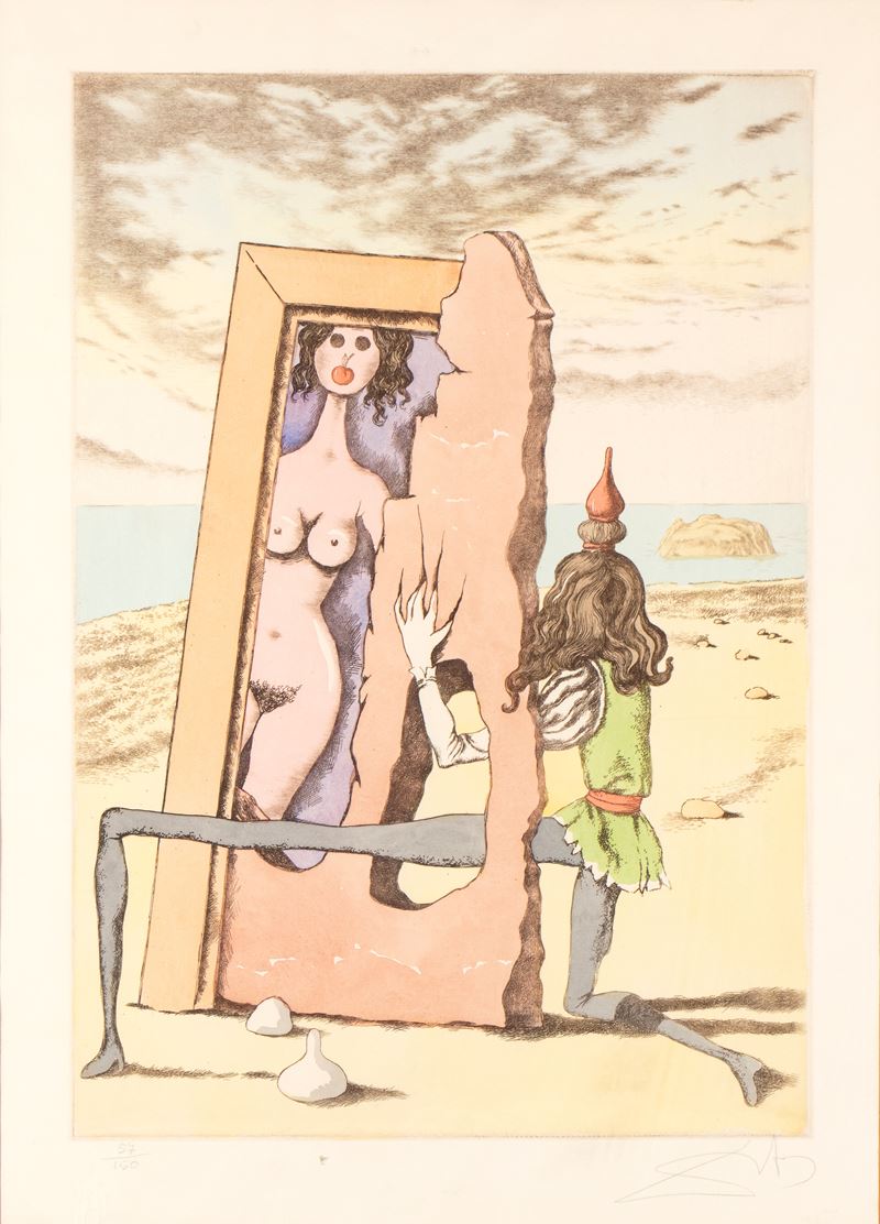 Salvador Dalí - Figures - Litografia