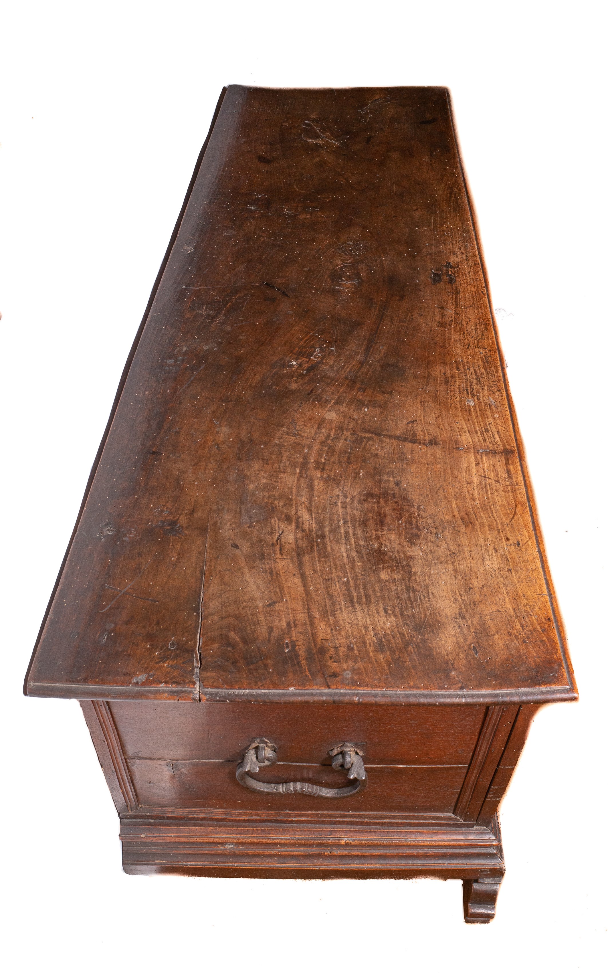 Cassapanca rinascimentale intarsiata