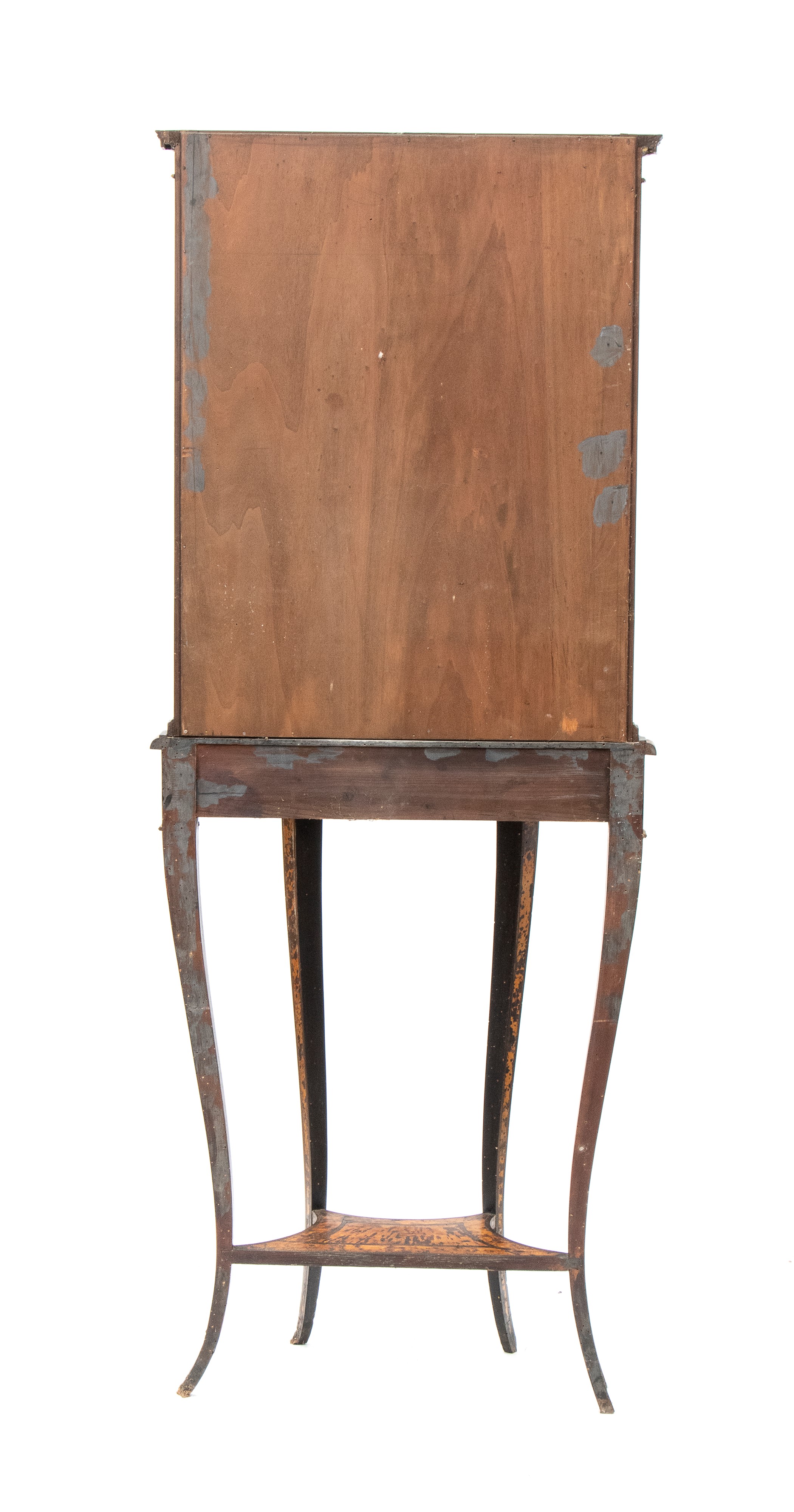 Vetrina italiana in tartaruga stile Luigi XV