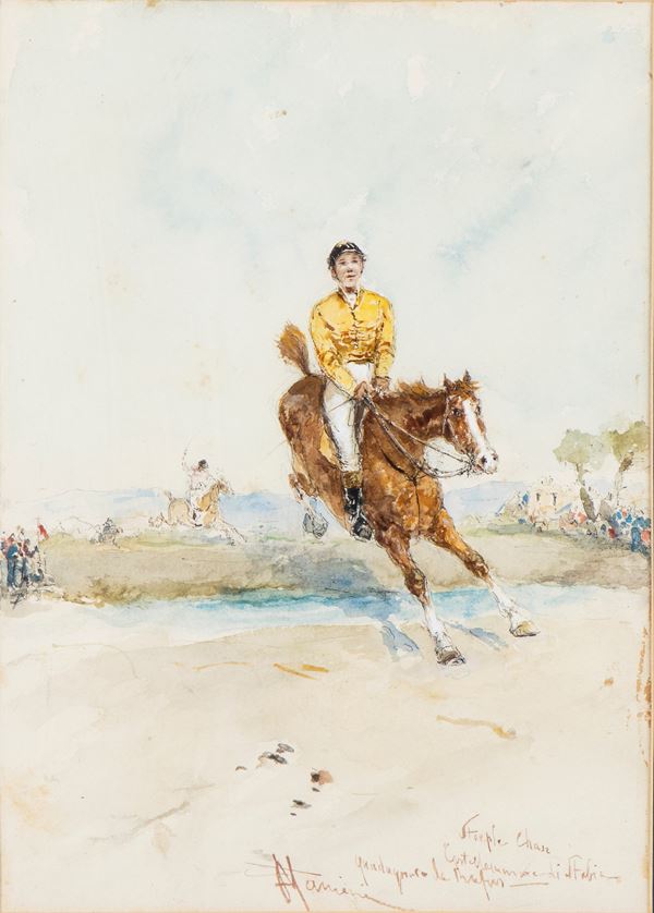 FRANCESCO LORD MANCINI - Horse riding at Castellammare di Stabia