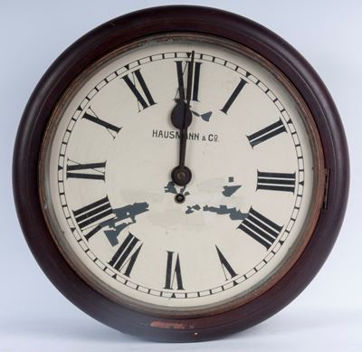 Orologio meccanico a pendolo, Hausman & Co., inizi XX secolo