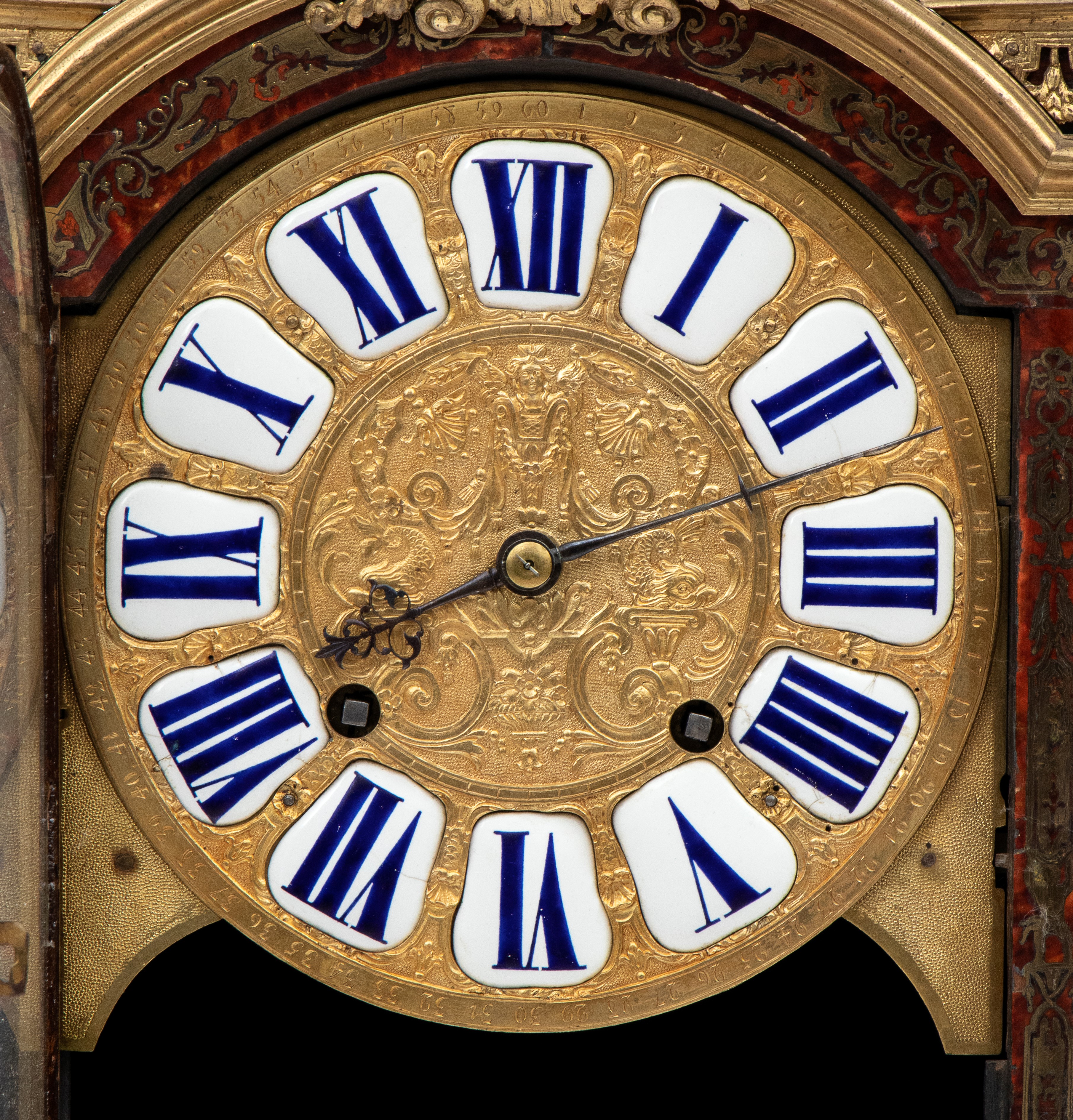 Orologio da mensola in stile Boulle firmato B. Baltazar Paris