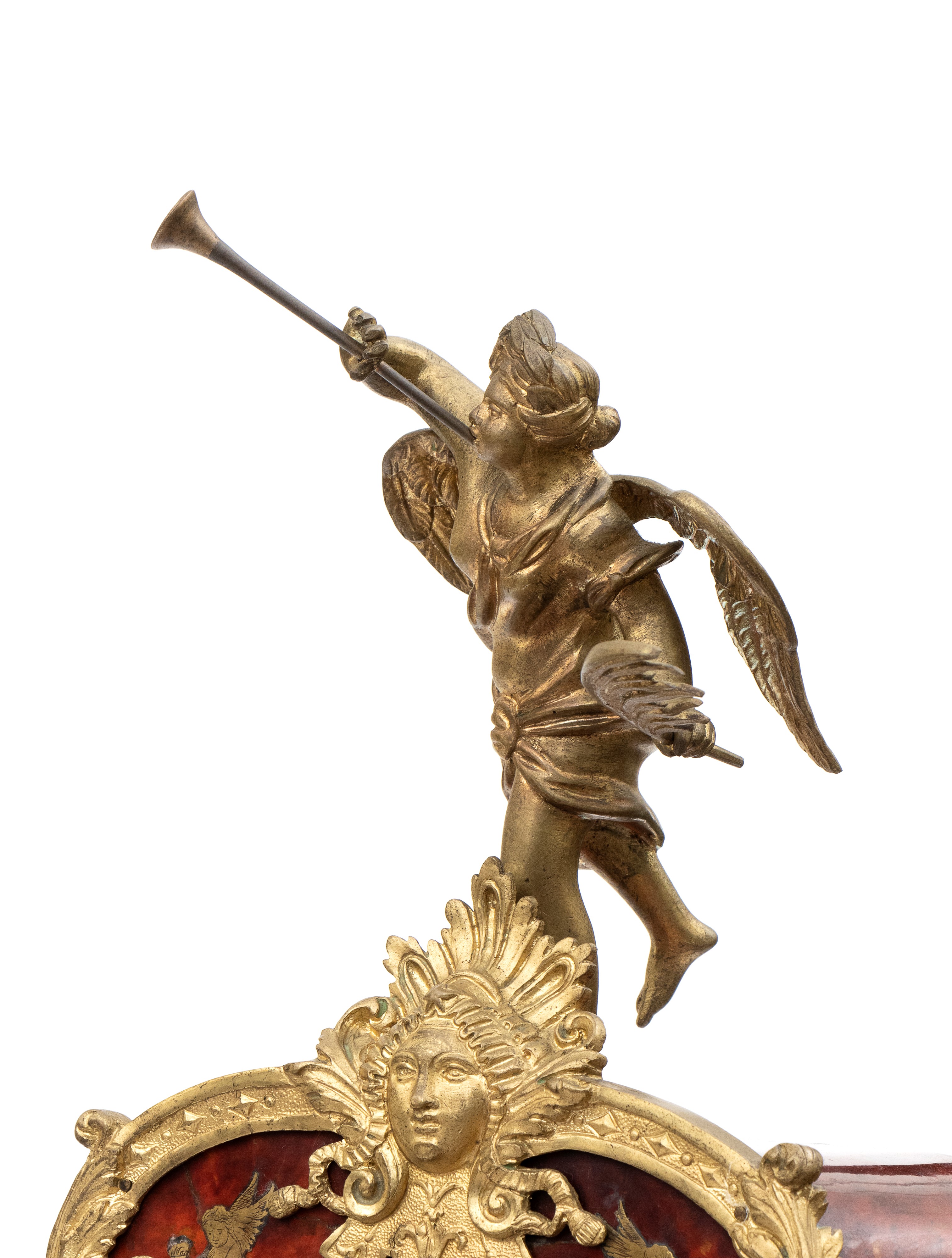 Orologio da mensola in stile Boulle firmato B. Baltazar Paris