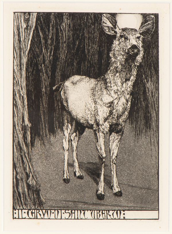 UMBERTO BOTTAZZI - Il cervo di Sant'Uberto