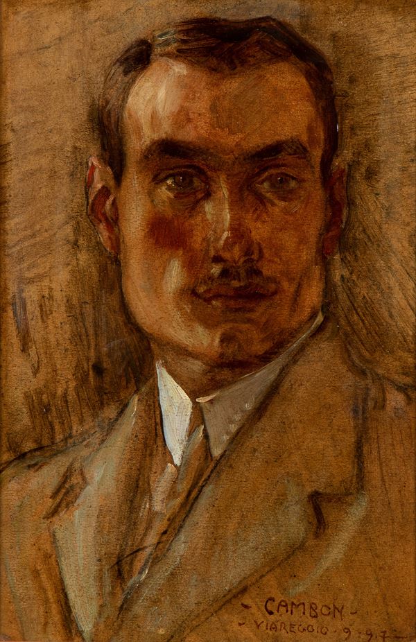 GLAUCO CAMBON - Male portrait