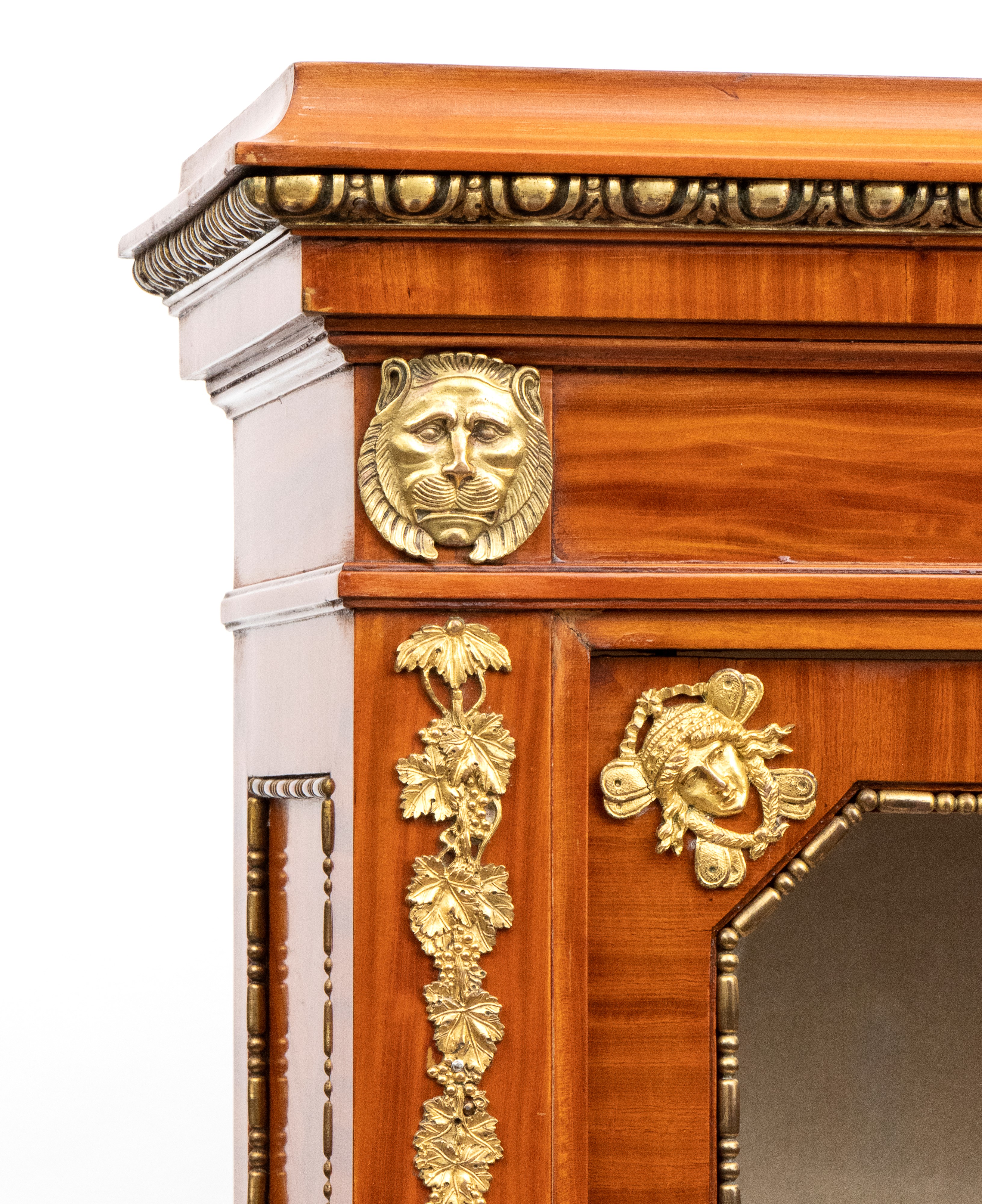 Mobile a rullo con alzata a vetrina