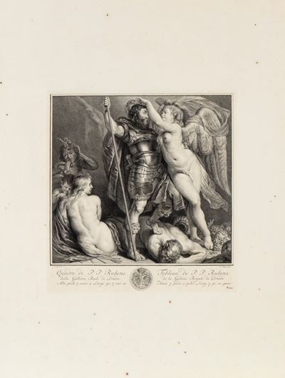 Virtue Triumphant, acquaforte e bulino