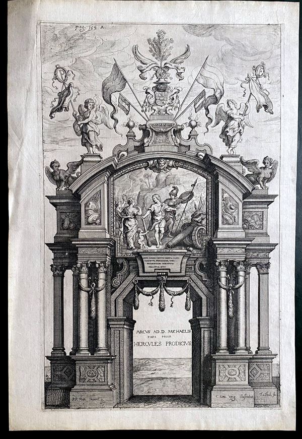 Theodoor van Thulden - Arcus Ad. D. Michaelis, by Peter Paul Rubens