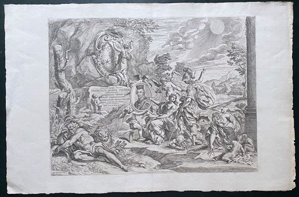 Frontispiece of the Galeriae Farnesianae Icones series