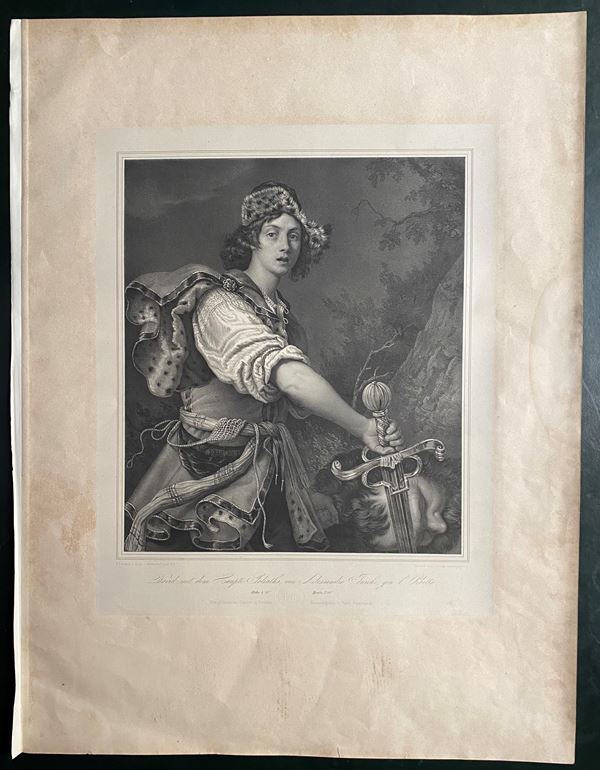 Ritratto di Carlo I, da Van Dyck | Davide con la testa di Golia, da Turchi | Ritratto di un uomo sconosciuto,  [..]