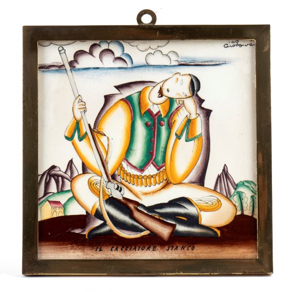 GIO PONTI - Il cacciatore stanco