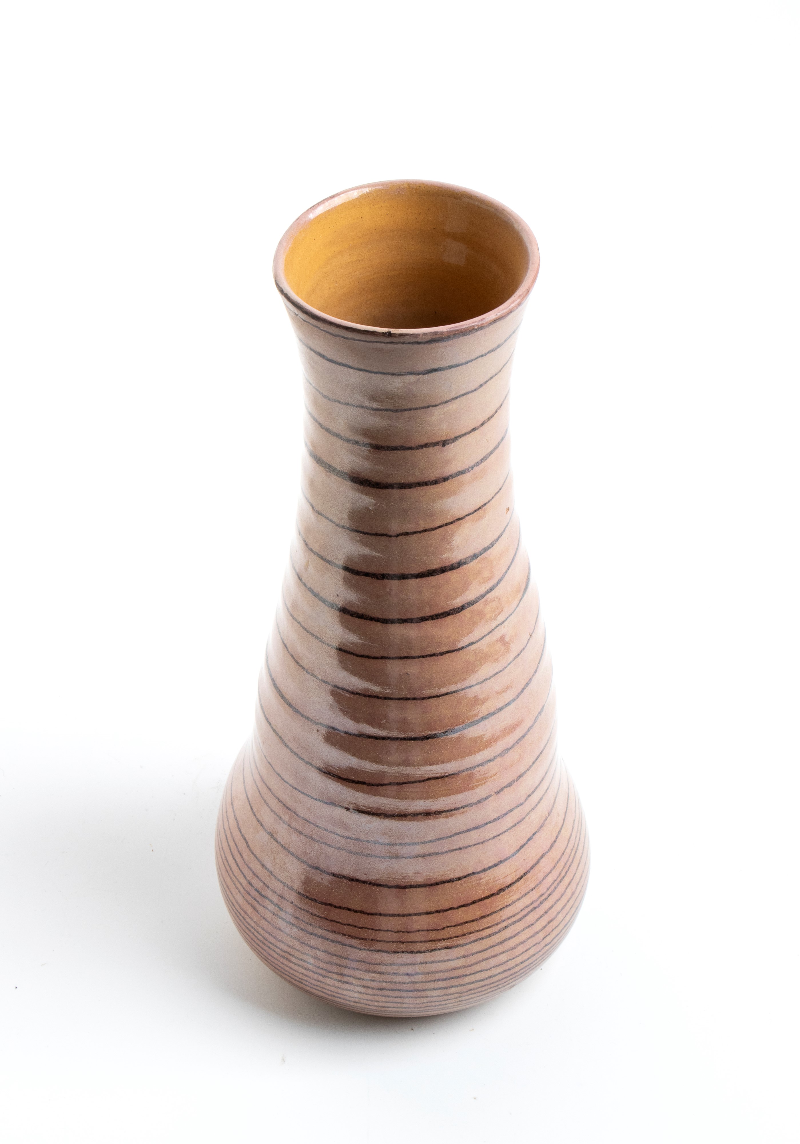 Museo Artistico Industriale, Roma - Vaso in ceramica con decorazioni concentriche, Roma, 1955