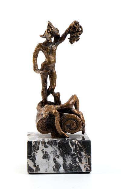 Perseo (Omaggio a Benvenuto Cellini), bronzo