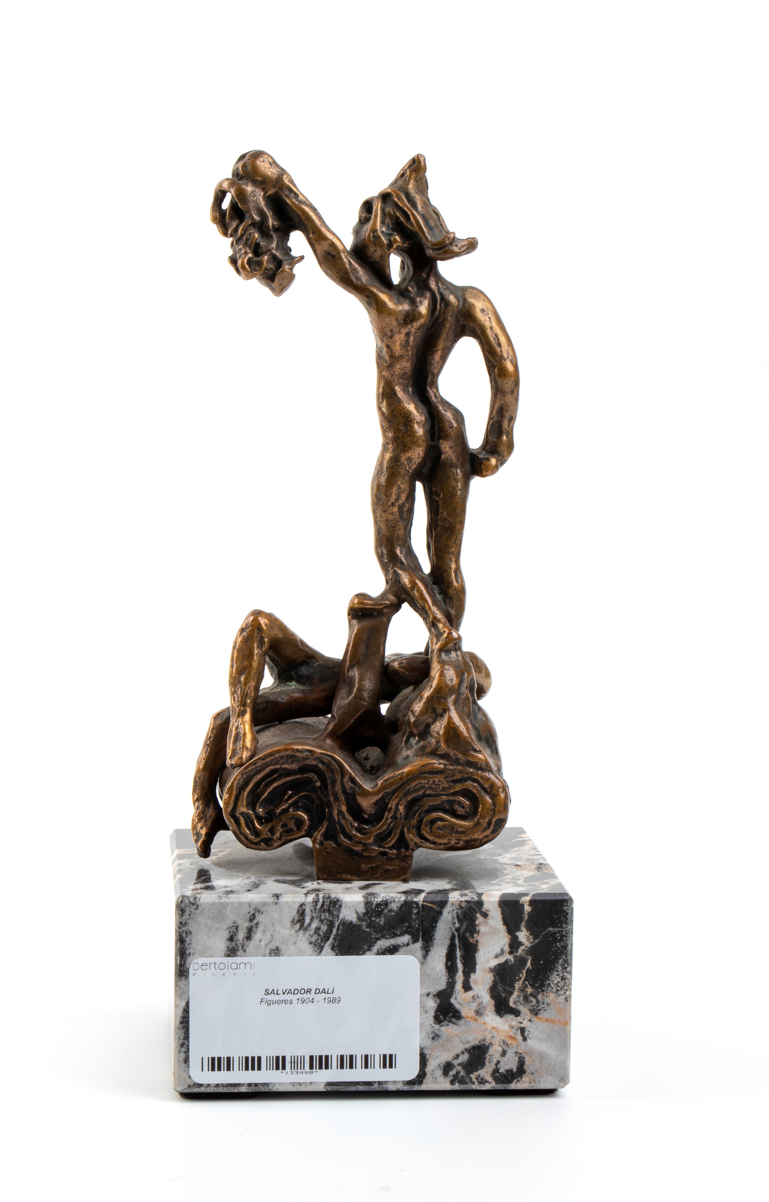 Salvador Dalí - Perseo (Omaggio a Benvenuto Cellini), bronzo