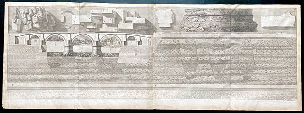Giovanni Battista Piranesi - Remains of the Mausoleum of Hadrian Emperor Aelius today ... Castel Sant&#39;Angelo