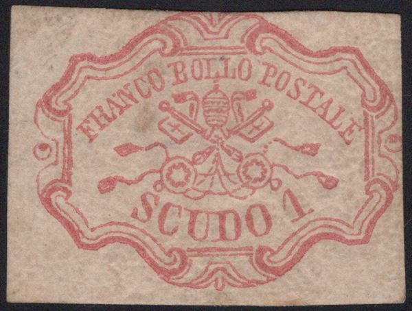 Pontificio - Lo scudo nuovo con gomma, MH