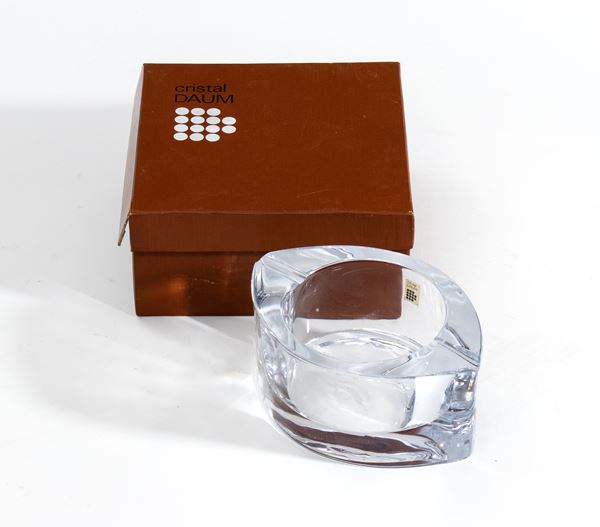 Cristal Daum crystal ashtray