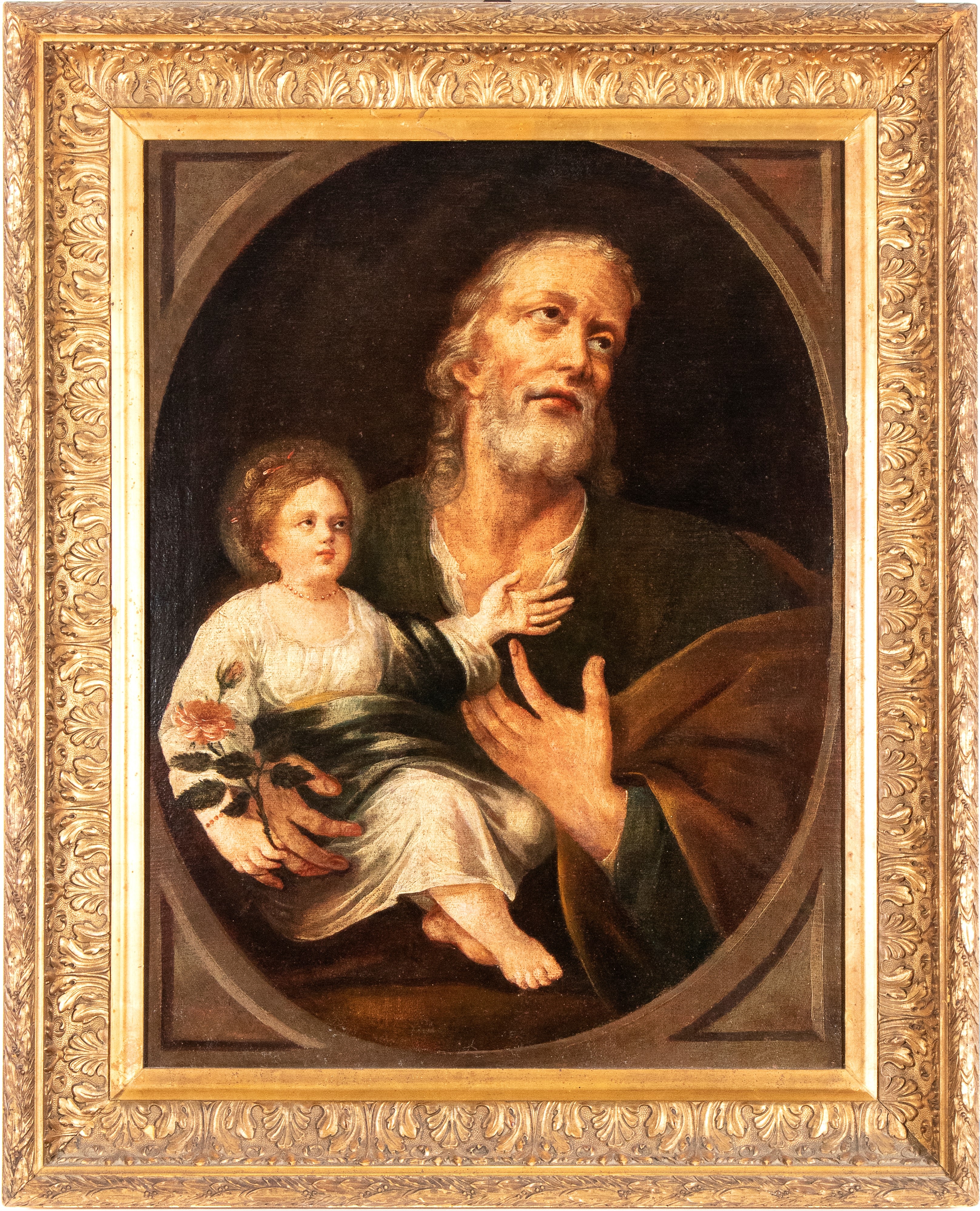San Giuseppe e Gesù bambino