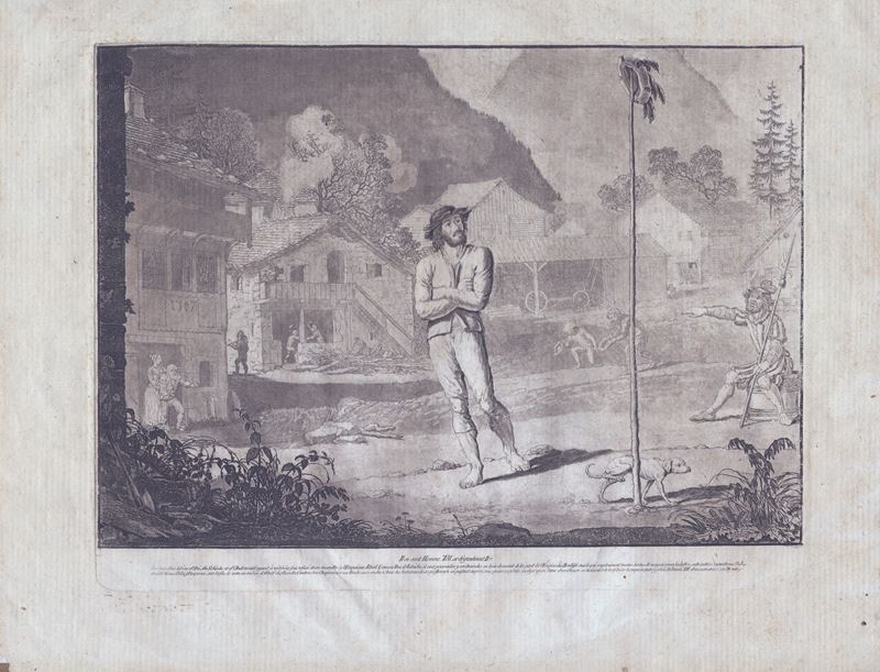 Henri Courvoisier-voisin - Guglielmo Tell - Acquatinta