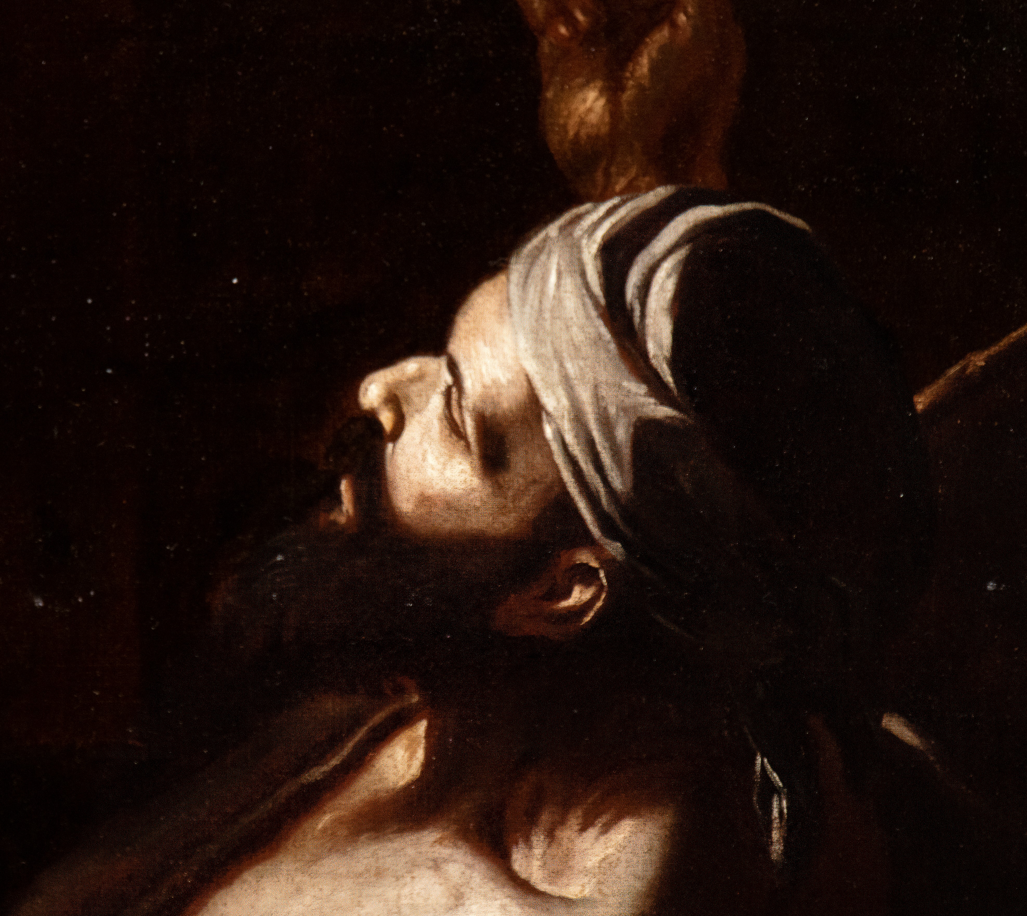 Giobbe sul letamaio visitato dai suoi tre amici