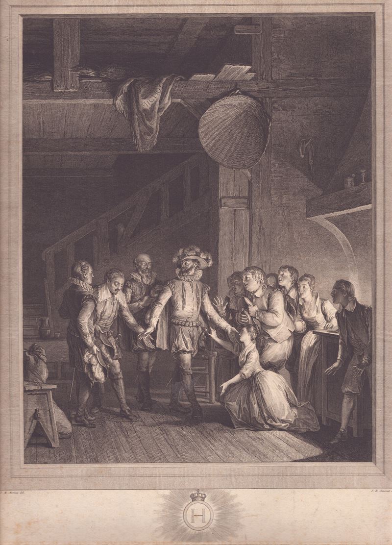 Jean Baptiste Simonet - Enrico IV in casa del mugnaio