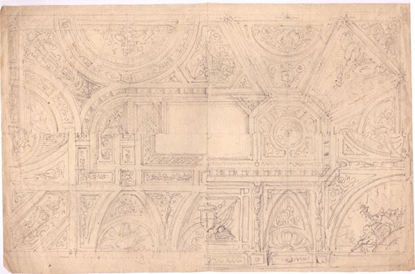 Luigi Basoli - Design for a Ceiling Decoration