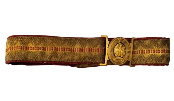 People&#39;s Republic of Yugoslavia, officer's brocade belt