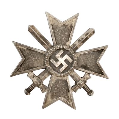 Germania, III Reich, Croce al Merito di Guerra di Prima Classe, metallo argentato