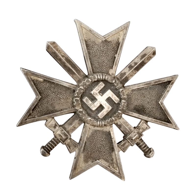 Germania, III Reich, Croce al Merito di Guerra di Prima Classe, metallo argentato