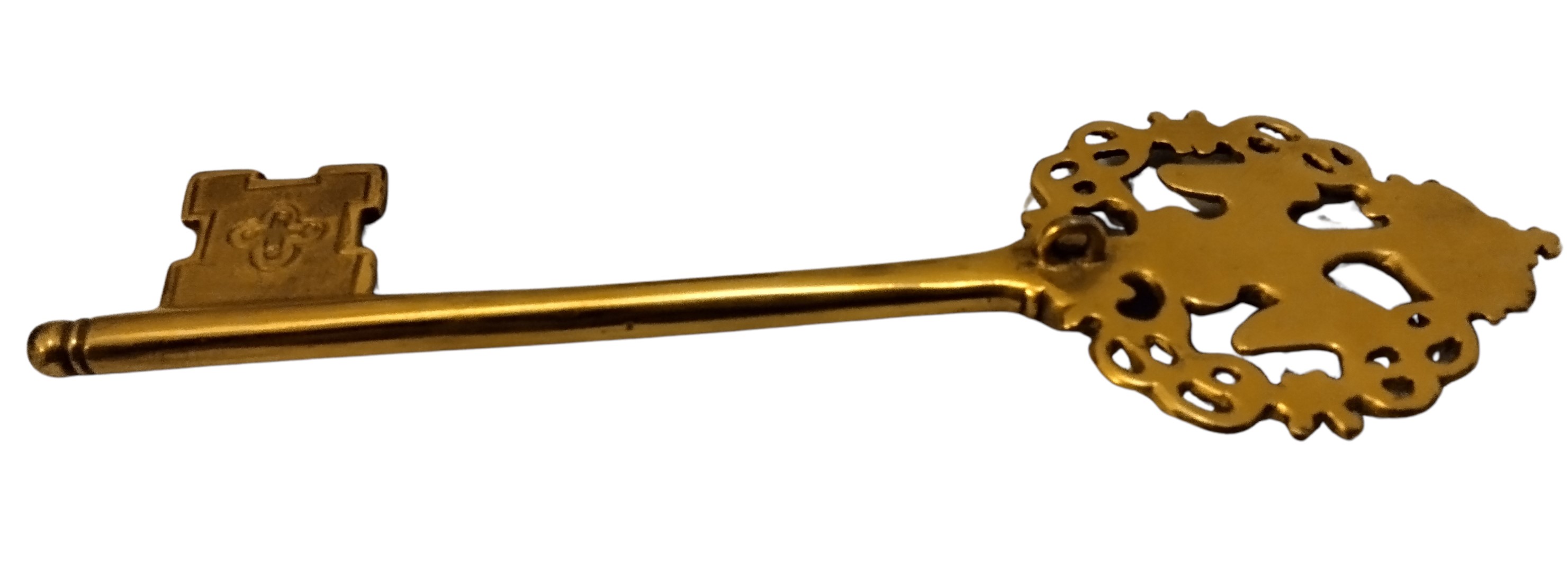 Chiave da ciambellano, bronzo dorato e cesellato, fine XIX secolo
