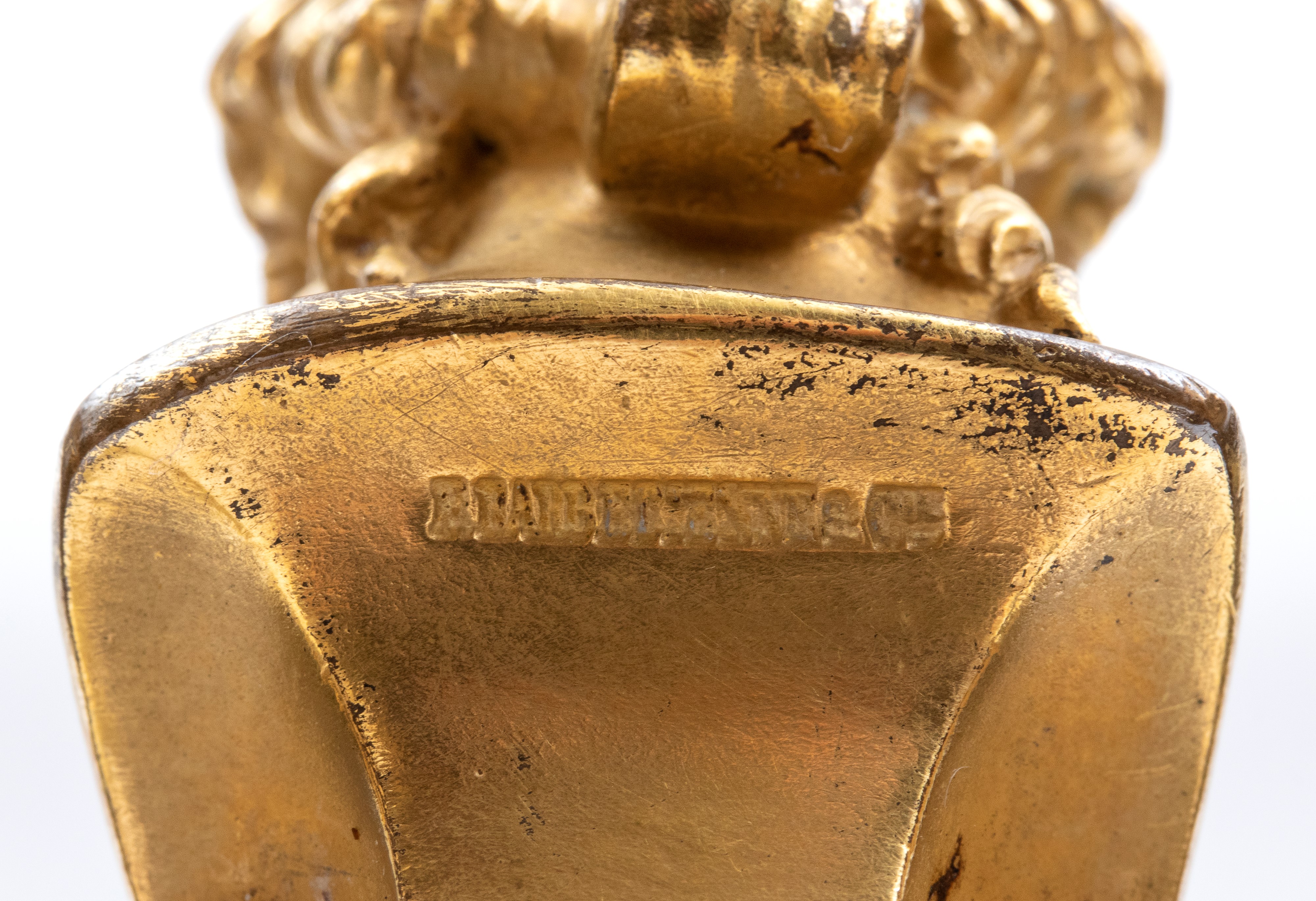 Ferdinand Barbedienne - Coppia di candelabri in bronzo
