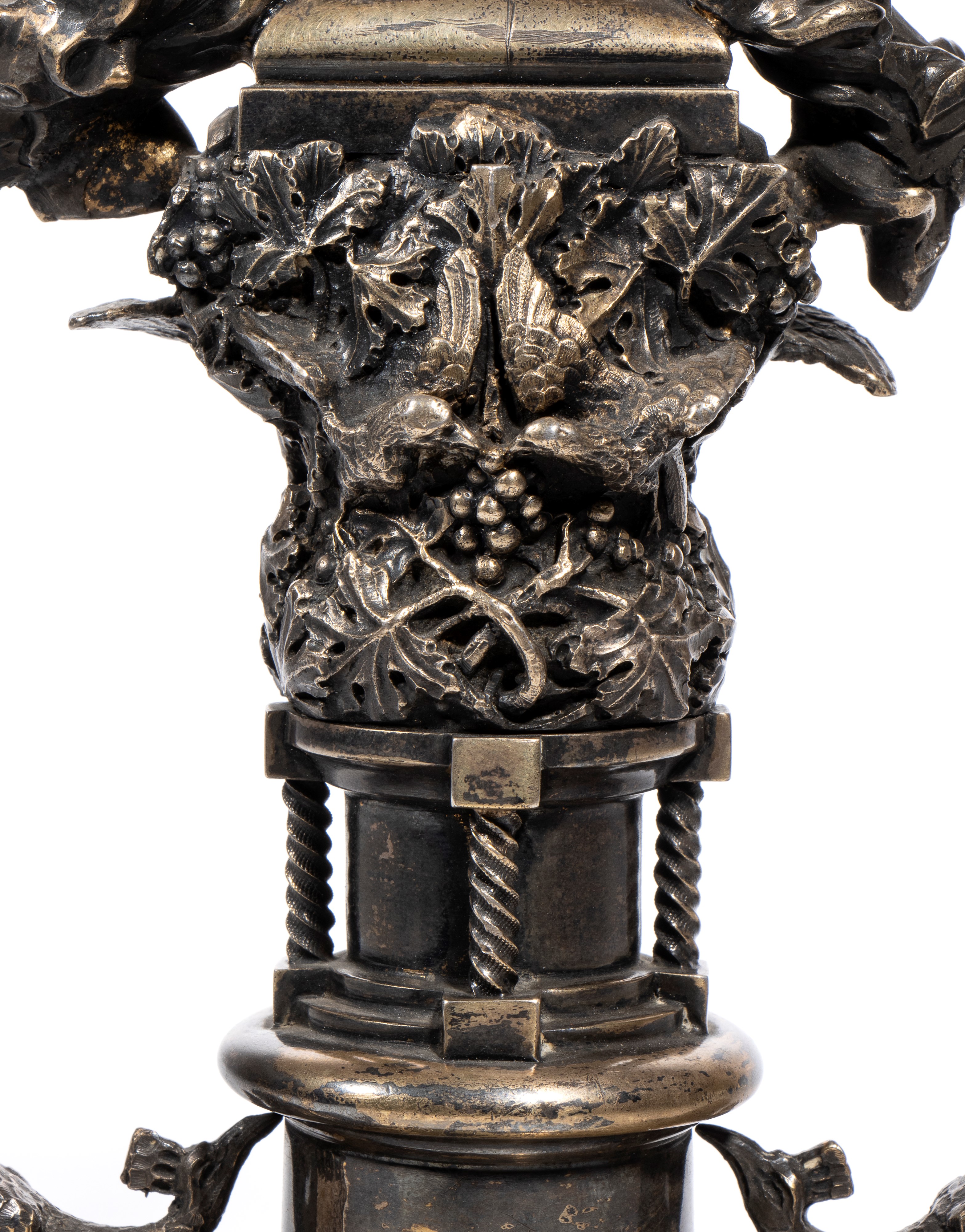 Croce reliquiario in argento