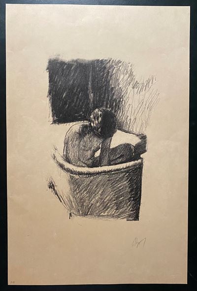 Le Bain - Litografia, 1925 circa