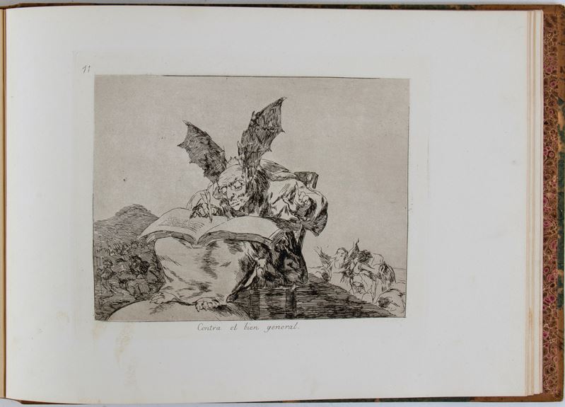 Francisco Goya - Los Desastres de la Guerra. Colección de ottanta láminas, acquaforte, acquatinta...