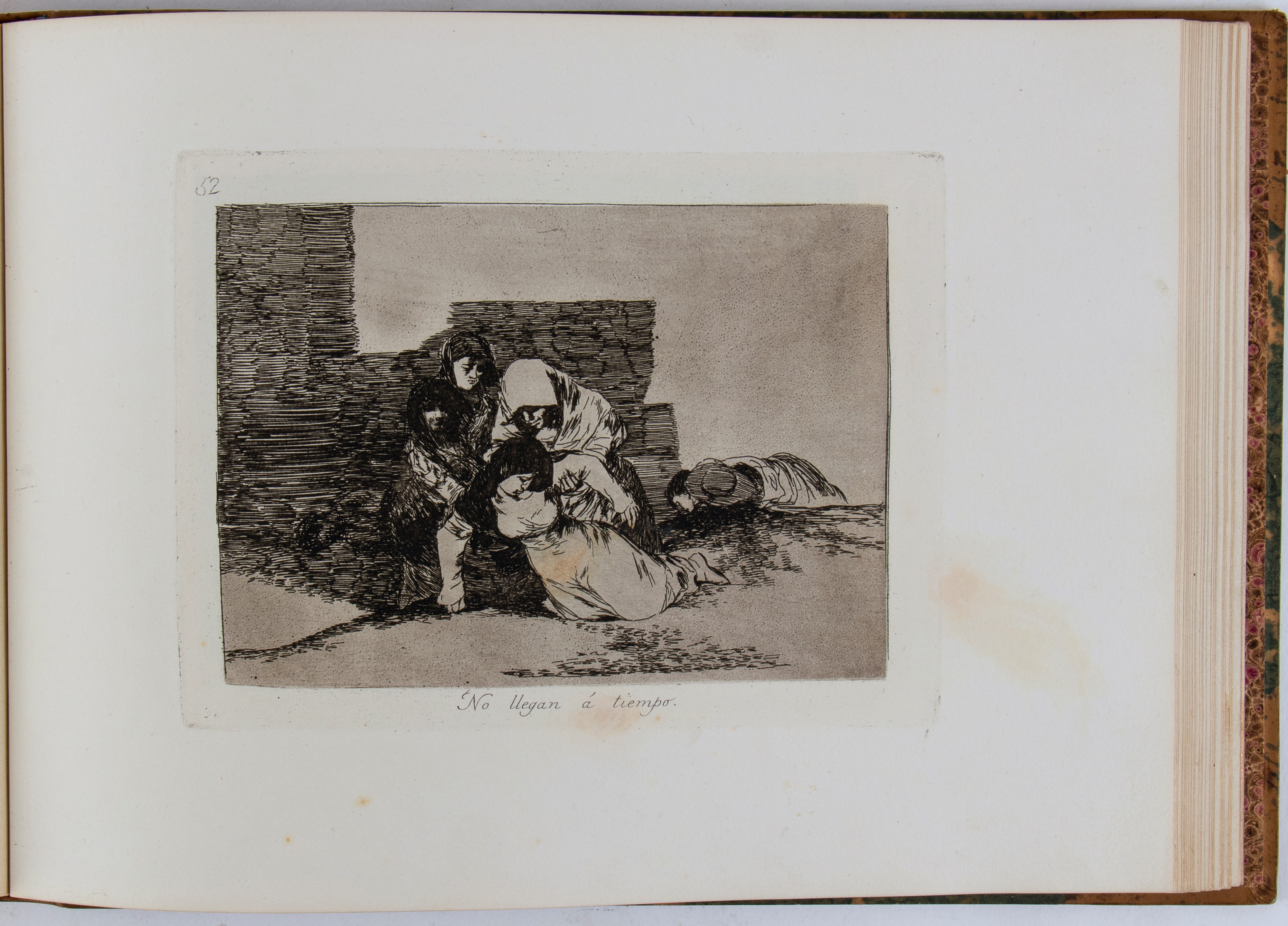 Francisco Goya - Los Desastres de la Guerra. Colección de ottanta láminas, acquaforte, acquatinta...