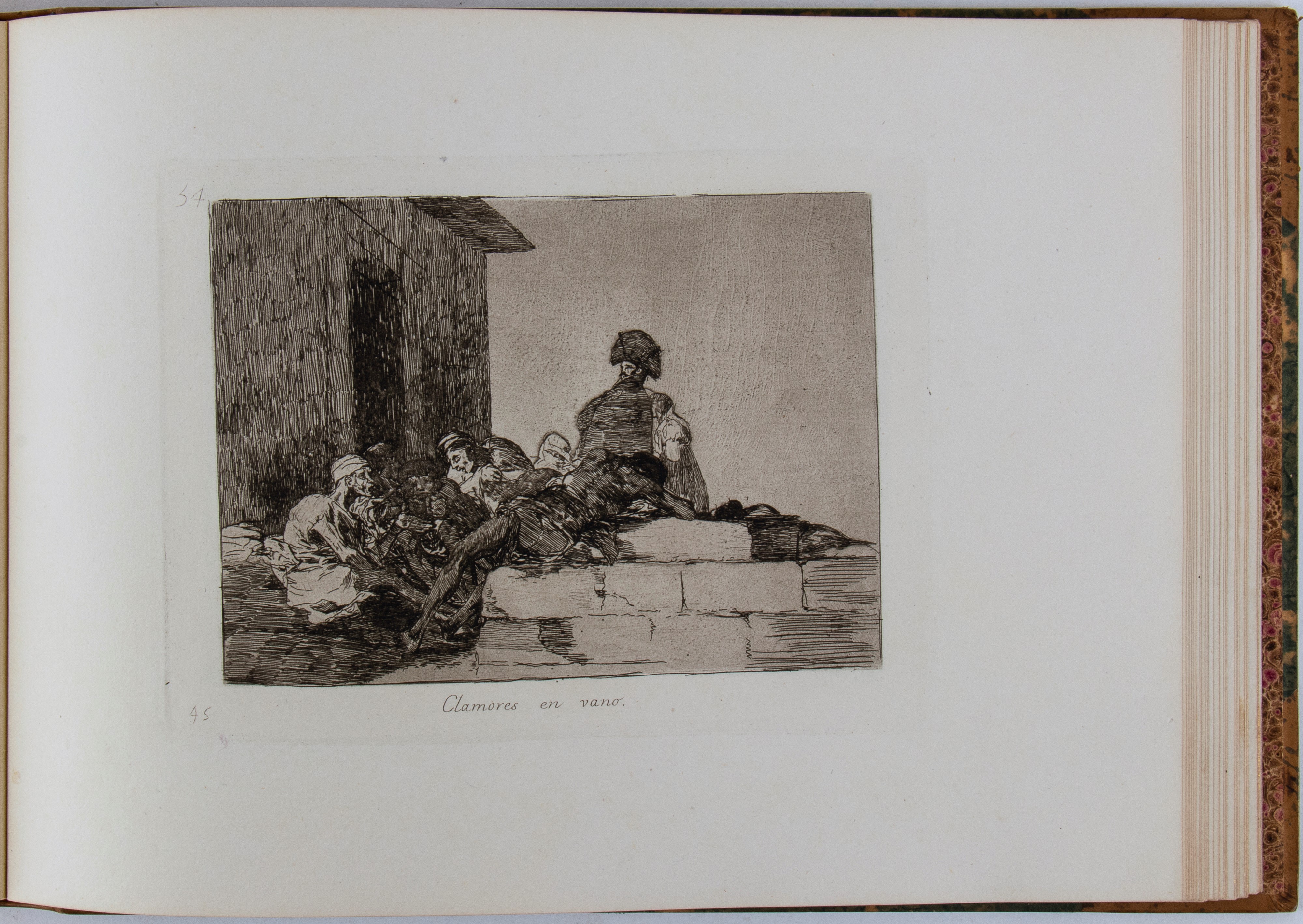 Francisco Goya - Los Desastres de la Guerra. Colección de ottanta láminas, acquaforte, acquatinta...