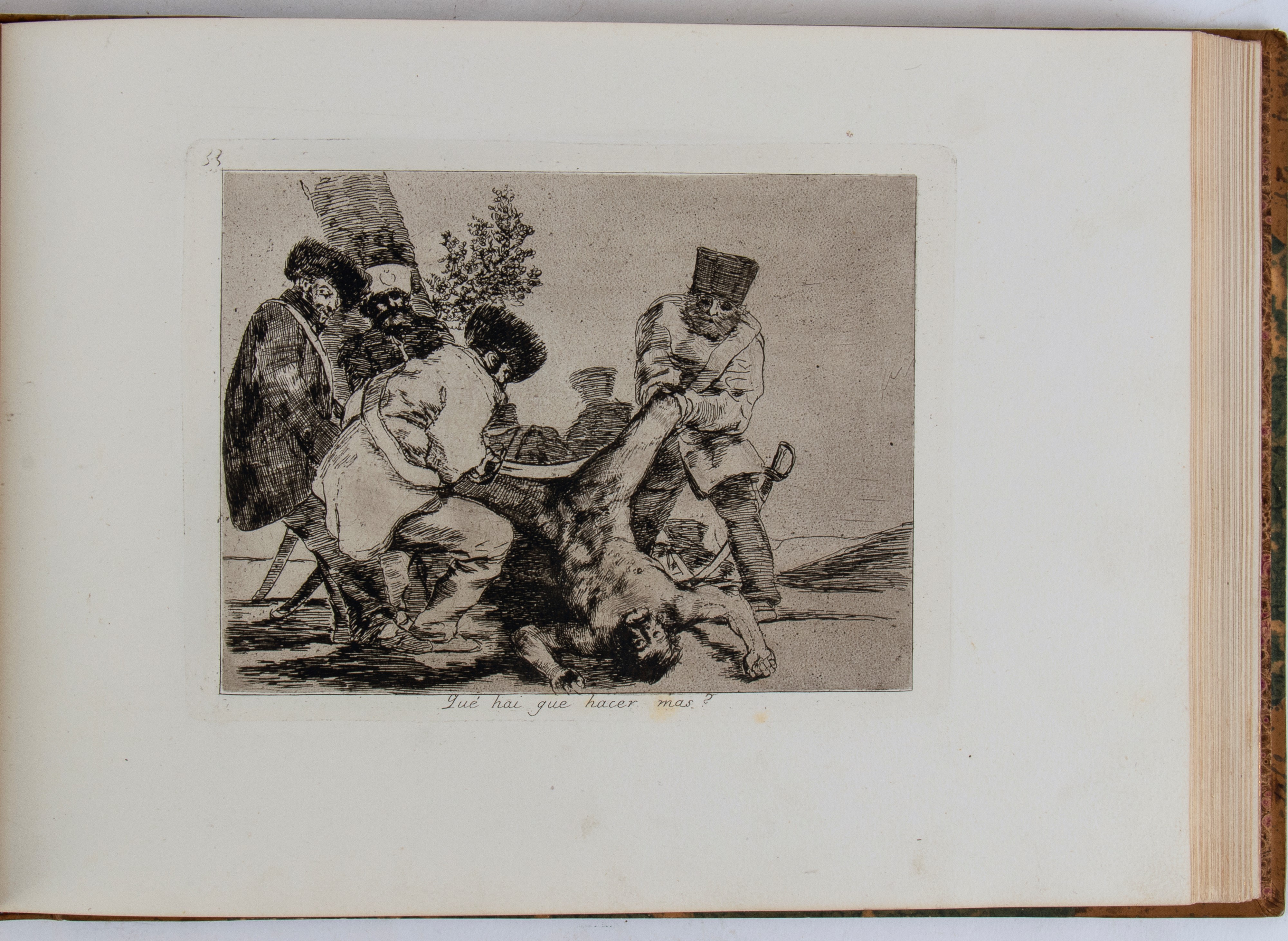 Francisco Goya - Los Desastres de la Guerra. Colección de ottanta láminas, acquaforte, acquatinta...